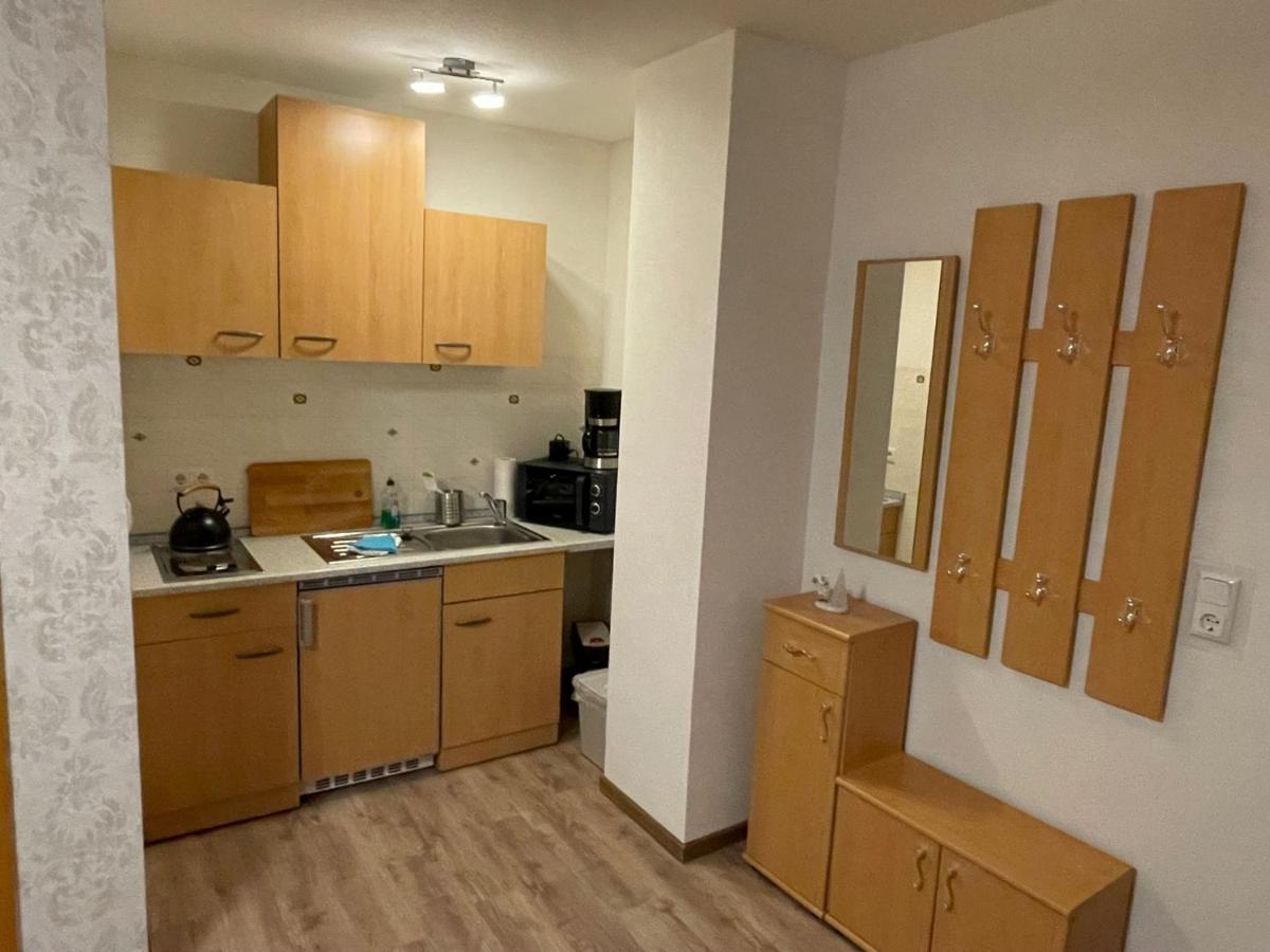 Zum Bergschloesschen Appartement Gilserberg Buitenkant foto