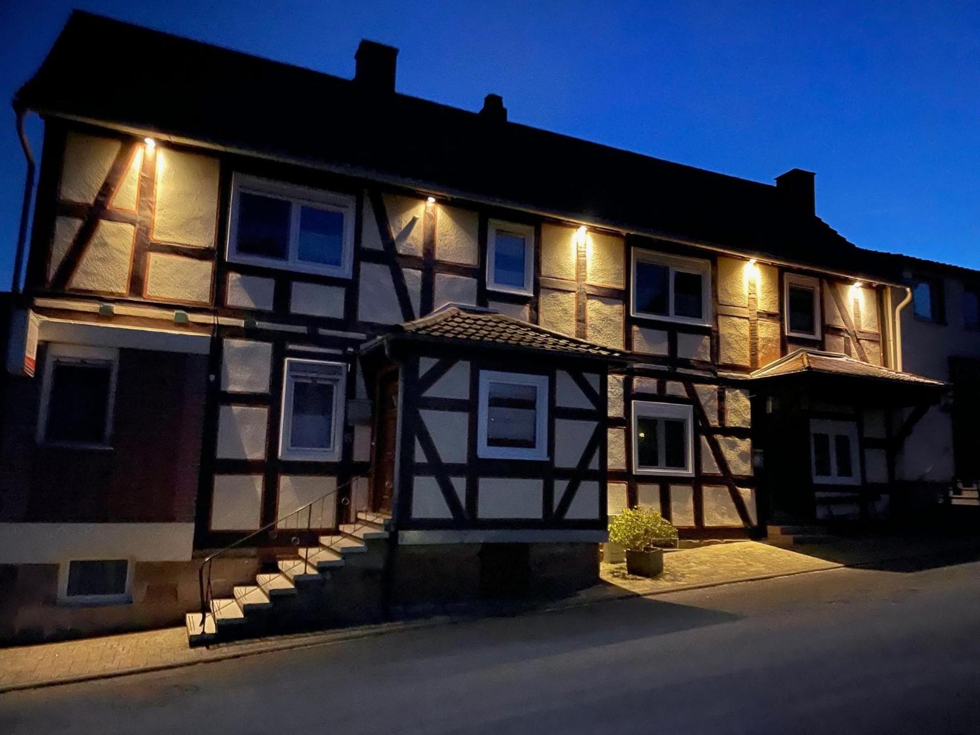 Zum Bergschloesschen Appartement Gilserberg Buitenkant foto